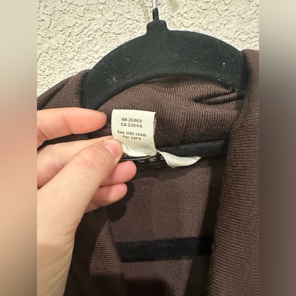 Roper Women's Brown Cowl Neck Aztec Southwest Embroidered Long Sleeve Top Small - Picture 5 of 10